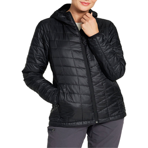 Haute Qualité Dames Manteau D'hiver Léger À Capuche Doudoune Bulle Épaissir Doudoune Veste En Gros Logo Personnalisé Oem Imprimer - Product Image 6