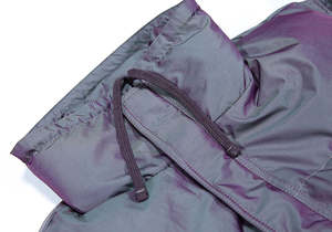 Chaquetas acolchadas reflectantes con cremallera de algodón y cuello levantado de diseño personalizado OEM para hombre, chaqueta de invierno ligera suave de invierno al por mayor - Product Image 2