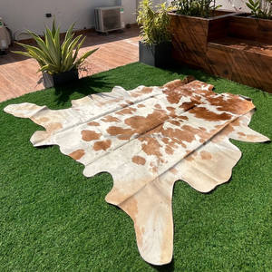 Alfombras de cuero de piel de vaca de nueva tendencia, alfombras de gran oferta para sala de estar, área grande, piel de vaca tradicional 100% hecha a mano - Product Image 4