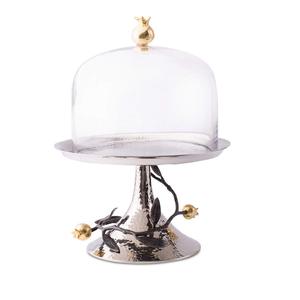 Support à gâteau en métal doré de luxe pour les hôtels haut de gamme offrant une présentation haut de gamme pour les gâteaux de célébration - Product Image 5