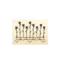 Candelabro de diseño de cristal para decoración del hogar, soporte de vela brillante para interior y exterior, votivo - Product Image 1