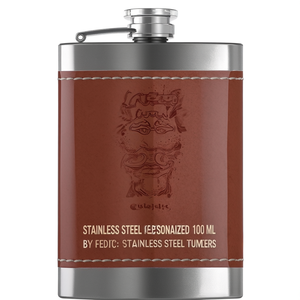 Fiaschetta Personalizzata in Acciaio Inossidabile da 100ml di Cedric - Product Image 3