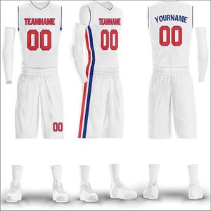 เสื้อบาสเก็ตบอลเสื้อโพลีเอสเตอร์100% พิมพ์ซับลิเมชันตามสั่งชุดยูนิฟอร์มโพลีเอสเตอร์ - Product Image 2