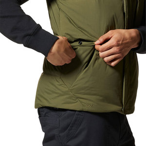 Wholesale Sleeveless Down Jackets Custom Logo Puffer Warm Windbreaker Light <b>Weight</b> Jackets - Product Image 4