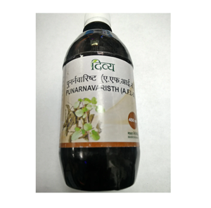 Para Patanjali Organic 450mL Purnarnavarishta Aceite extraído con solvente para Abdomen Bazo e Hígado Cultivo salvaje Botella de plástico en - Product Image 1