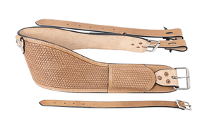 Personalizable Premium cuero genuino Western Horse Cinch flanco trasero Circunferencia hebilla cierre accesorio Ecuestre para montar occidental - Product Image 3