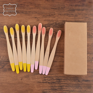 กล่องใส่แปรงสีฟันไม้ธรรมชาติแบบย่อยสลายได้สำหรับผู้ใหญ่และเด็กโลโก้ได้ตามต้องการ - Product Image 6