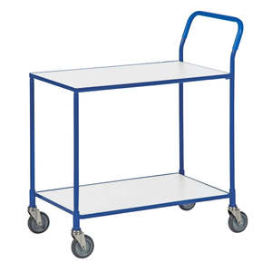 Lightweight Four-Wheel <b>Platform</b> <b>Trolley</b> Iron Basket Truck for Warehouse Storage and Tool Usage Customizable OEM Support - Product Image 1