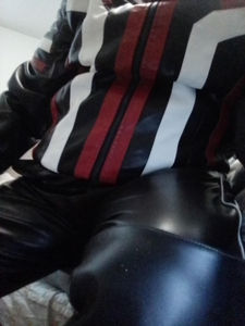 Vêtements de course automobile cousus à la machine, vestes de moto, nouvelle édition, cuir véritable, imperméable, coupe-vent, manteaux d'extérieur pour hommes - Product Image 6