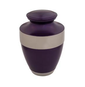 Urnas de recuerdo de cremación para adultos de aluminio de estilo europeo personalizables de calidad superior, suministros funerarios de alto estándar - Product Image 1