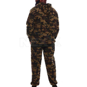 Vêtements de sport Gym Fitness Tech Polaire Training Survêtements Hommes Deux Pièces Ensemble Survêtement Jogging Costume pour Hommes OEM Service Personnalisé - Product Image 2