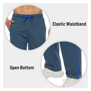 Pantalon de randonnée léger anti-rides rapide et imperméable pour hommes, pantalon respirant anti-rides, pantalon homme, pantalon teint uni - Product Image 5