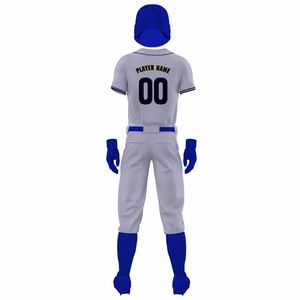 Camisetas de béisbol personalizadas de calidad premium, conjuntos de uniformes transpirables de equipo completo, entrega rápida, ropa de béisbol y softbol competitiva - Product Image 3