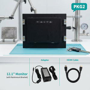 High Quality Industrial Rack Monitor <b>VGA</b> Rack Monitor <b>HDMI</b> Rack Monitor With Rack Mount Brackets - Product Image 1