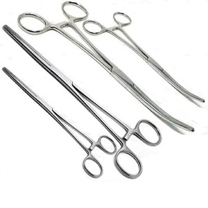 Surtechs Pean Rochester Pinzas de hemostasia y abrazadera de bloqueo Instrumentos quirúrgicos veterinarios - Product Image 1