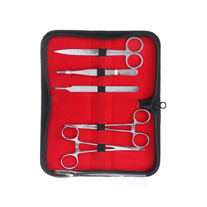 Kits chirurgicaux MEDIHEAL SURGICAL CORPORATION, 5 pièces, ciseaux, pinces, forceps, autres instruments chirurgicaux en acier inoxydable - Product Image 3