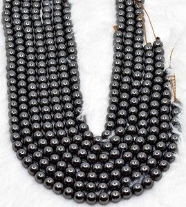 Superb Quality Naturals Healing Hematite 8mm Crystal Round Beads Semiprecious Gemstone For Jewelry Making Meditation - Product Image 3