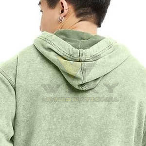 2024 New Style Men's Acid Wash <b>Thermal</b> Hoodies Custom Designed XL Size Plain Dyed Mens <b>Hoodie</b> - Product Image 6