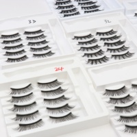 Extensions de cils faites à la main, kit de cils magnétiques, 4 paires avec un look naturel, faux cils magnétiques résistants