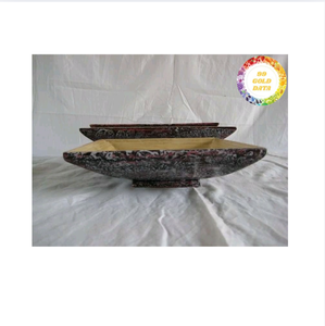 Bol en bambou écologique en bambou d'origine vietnamienne adapté au service de salade bols de riz et vaisselle décorative - Product Image 6