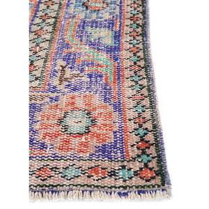 Alfombra de Lana Anudada a Mano de Gran Tamaño, Diseño de Medallón Rojo y Naranja, para Sala de Estar, Pasillo Rectangular, Modelo Pae-2861 - Product Image 4