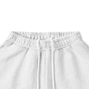 Pantalones apilados sueltos personalizados para hombre, pantalones de chándal rectos para correr de Color sólido, pantalones de chándal acampanados con corte de bota y estampado de logotipo para hombre - Product Image 6