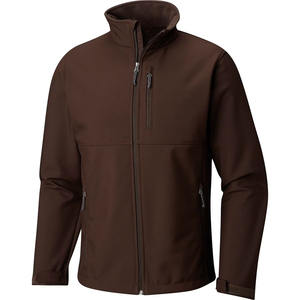 Chaqueta Softshell Roja para Hombre, con Cuello Alto Ajustable, Transpirable e Impermeable, con Logotipo Personalizado OEM, Superventas - Product Image 4