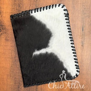 Carpeta de cartera de piel de vaca al por mayor para la composición de documentos A4 cubierta de cuaderno organizador de trabajo de negocios de cuero genuino - Product Image 1