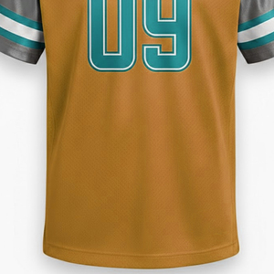 Camiseta de Fútbol Americano Clásica Retro de Malla Transpirable con Cuello en V para Adultos, Ropa Deportiva de Poliéster - Product Image 5