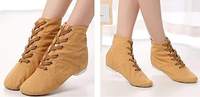 Chaussures de danse jazz en cuir fendu pour femmes, professionnelles, légères, standard, internationales, pour débutantes, doublure PU