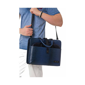 Bolso de hombro tipo mensajero Unisex hecho a mano de cuero genuino para hombre HB 4014, bolsos de hombro al mejor precio al por mayor, la mejor calidad - Product Image 5