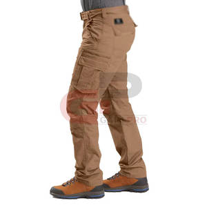 Pantalones cargo ligeros de servicio OEM, pantalones cargo hechos con diseño de alta calidad, pantalones cargo bajos Moq - Product Image 4