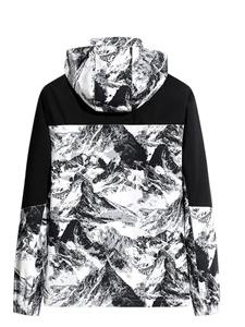 Abrigo de invierno informal para hombre, chaqueta ligera con capucha, resistente al viento, impermeable, multifuncional para actividades al aire libre, senderismo - Product Image 1