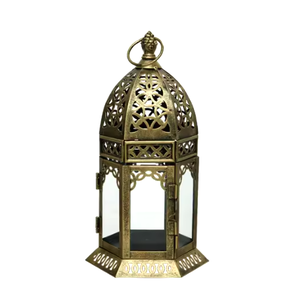 Belle conception artisanat lanternes en métal bas prix lanternes marocaines de table pour la décoration de plafond de décoration de maison et de festival - Product Image 3