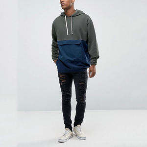 เสื้อฮู้ดถักทรงหลวมแบบยาวพิเศษสำหรับผู้ชาย พิมพ์ลายดิจิทัล เป็นมิตรกับสิ่งแวดล้อม เหมาะสำหรับสวมใส่ลำลองกลางแจ้งในฤดูใบไม้ร่วง - Product Image 4