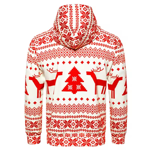 Street Wear Hoodies Stylish 2025 High Quality <b>Pullover</b> <b>Men</b> Discharge Printing Custom Your Own Design Hoodies OEM 100% Cotton - Product Image 6