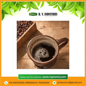 Café instantané blanc en gros Fenzo, saveur noisette lyophilisée, goût doux, exportateur indien, café Arabica moulu en boîte - Product Image 3