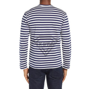 Mens Cotton Full Sleeve T Shirt Wholesale High Quality Round Neck Ringer Long Sleeve <b>Plain</b> Style Breathable Long Sleeve <b>tshirts</b> - Product Image 3