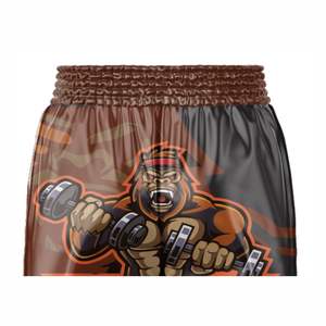 Short MMA pour hommes de haute qualité avec impression de logo personnalisé Short d'entraînement en gros Short de grappin extensible - Product Image 6