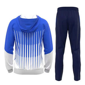 High Quality <b>Polyester</b> Casual Solid Breathable Lightweight Windbreaker <b>Tracksuits</b> Customizable Unisex Sports - Product Image 4