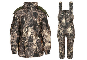 Traje Ghillie Personalizado con Camuflaje de Bosque, Hojas 3D Impermeables, Sudadera y Pantalones Tácticos de Otoño para Caza de Ciervos, Serie Sniper - Product Image 5