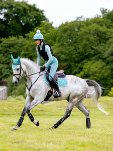 Vente en gros de tapis de selle anglais de qualité supérieure construction durable doublure en tissu doux respirant matelassé design léger confortable - Product Image 2