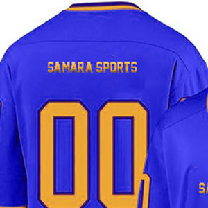 Venta al por mayor OEM transpirable deportes al aire libre cosido al por mayor práctica de camisetas de hockey sobre hielo - Product Image 5
