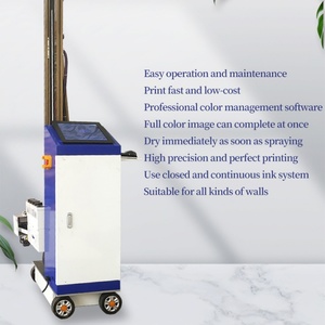Impresora de pared 3D Xbh con inyección de tinta UV y posicionamiento automático para superficies de hormigón, ladrillo y madera - Product Image 3