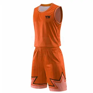 Best Material Basketball Uniform Super Quality Basketball Uniform Logo Design Basketball Unifrom