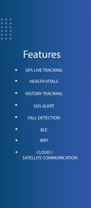 Reloj Inteligente con GPS a Prueba de Agua IP67 para Personas Mayores y Niños, Pulsera Localizadora Antipérdida con Función SOS - Product Image 5