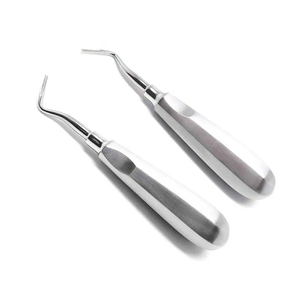 เครื่องดึงเนื้อเยื่อกระดูกแบบตรงและโค้งทำจากสแตนเลสอุปกรณ์ผ่าตัดทางทันตกรรมด้วยตนเอง - Product Image 2