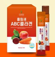 OLIMSE Korean Inner Beauty 300da Kolagen ABC Jelly Rasa Manis Makanan Kesehatan Kulit 20g*30 Sachet Umur Simpan 2 Tahun
