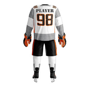 Uniformes de hockey sur glace de marque privée haut de gamme, vente en gros, meilleur matériau, qualité professionnelle, meilleur prix, vente chaude, uniformes de hockey sur glace - Product Image 3