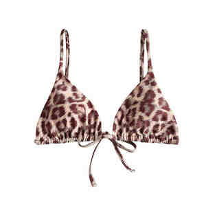 Trajes de Baño Bikini de Diseñador Personalizados al por Mayor para Mujer |   Conjunto de Bikini con Cuello en V para Mujer con Busto Grande |   Marca OEM - Product Image 3